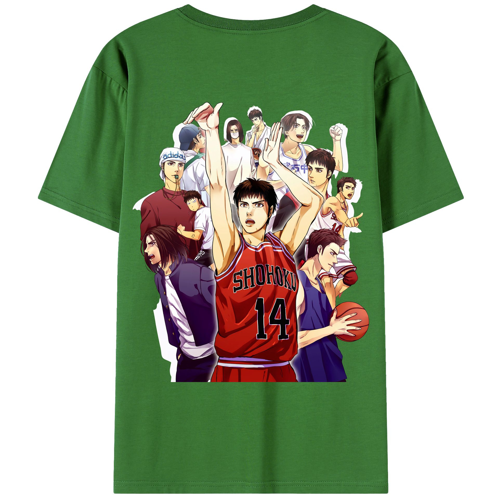 （画像用） SLAM DUNK／スラムダンク レディース半袖Tシャツ(バックプリント)